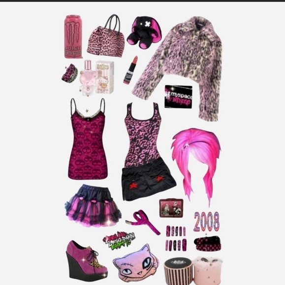 Neon pink snakeskin top - Picture 4 of 9